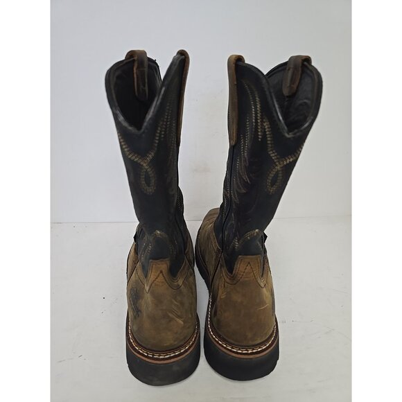 Thorogood Men's 11" Steel Toe WP Western Wellington Work Boot USA 804-4330 10D - Picture 3 of 7